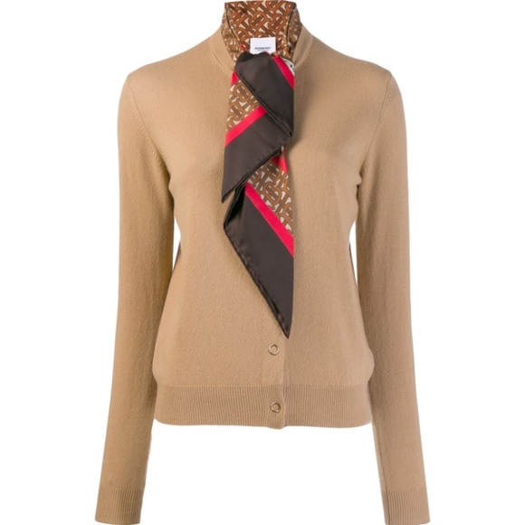 Burberry scarf cardigan Clearance